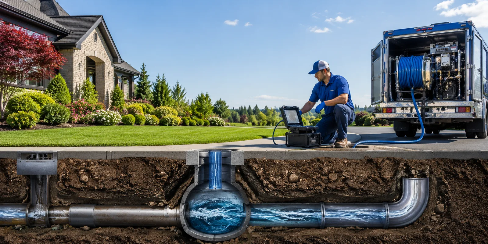 Drainage restoration information for Amesville, OH